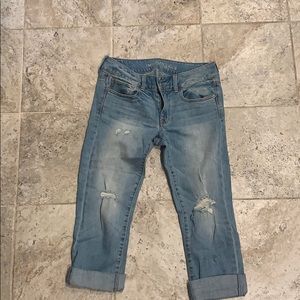 American Eagle Artist Crop Jeans